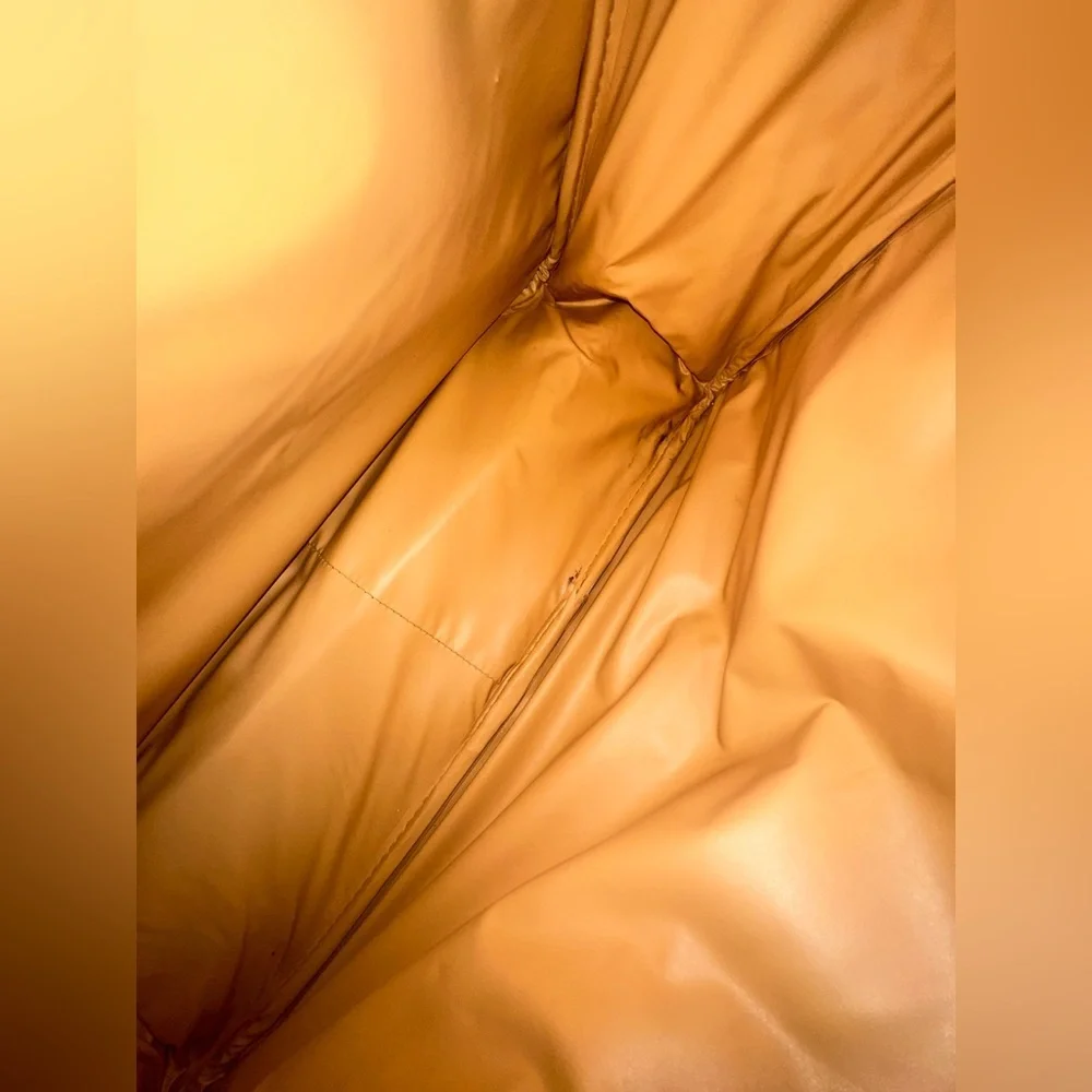 Vintage Map Print Travel Bag with Brown Accents - Picture 15 of 16